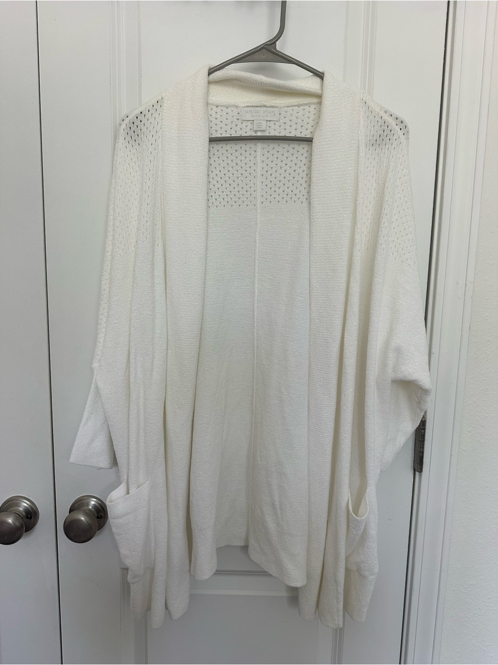 Barefoot Dreams Cozychic Ultra Lite Open-Front Knit Blanket Wrap